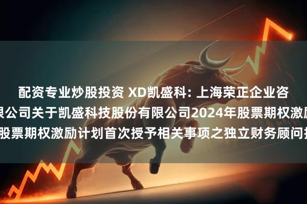 配资专业炒股投资 XD凯盛科: 上海荣正企业咨询服务（集团）股份有限公司关于凯盛科技股份有限公司2024年股票期权激励计划首次授予相关事项之独立财务顾问报告内容摘要